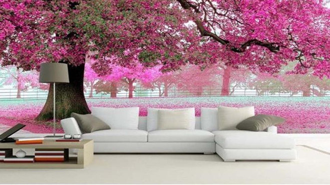 3D Wallpaper for Living Room Walls