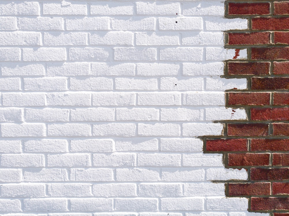 Red brick wallpaper is right but for some white brick wallpaper 